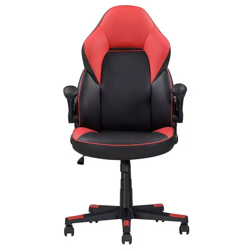 Chaise de bureau ergonomique avec accoudoirs réglables, chaise de jeu pivotante à 360 degrés avec contrôle d'inclinaison, chaise croisée pour salle de jeu, bureau, noir
