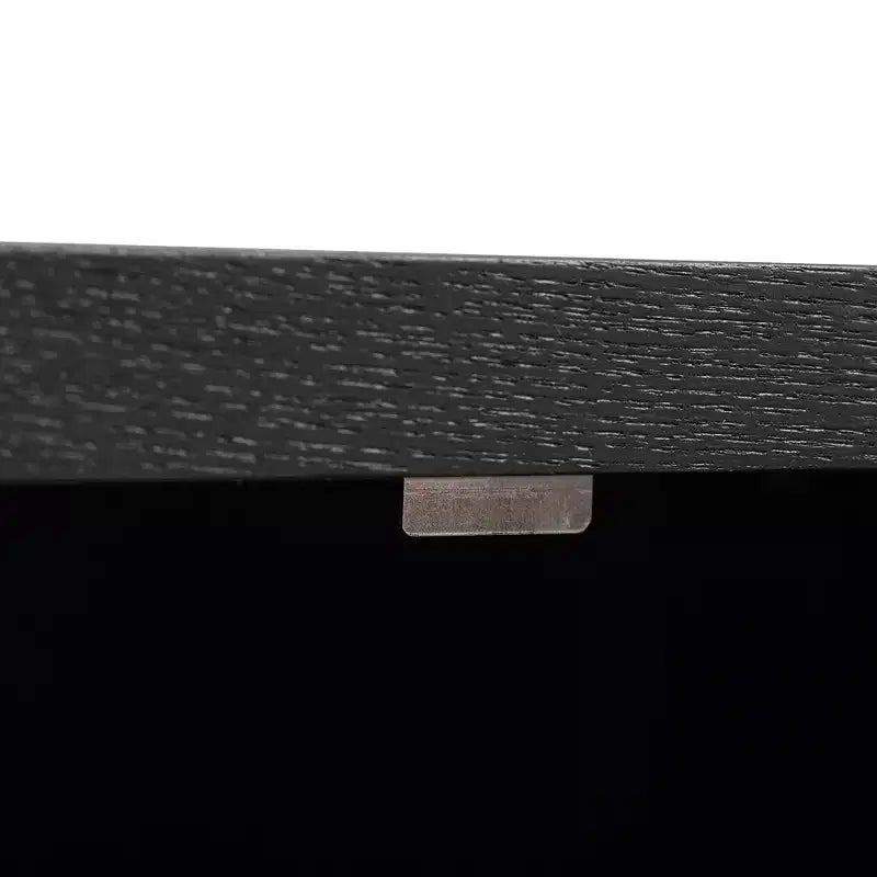 Retro-Style Storage Sideboard with Symmetrical Pattern, Stable Metal Legs & Versatile Display Top