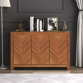 Galano sideboard with chevron-pattern doors 44.3 W  15.8 D  30 H