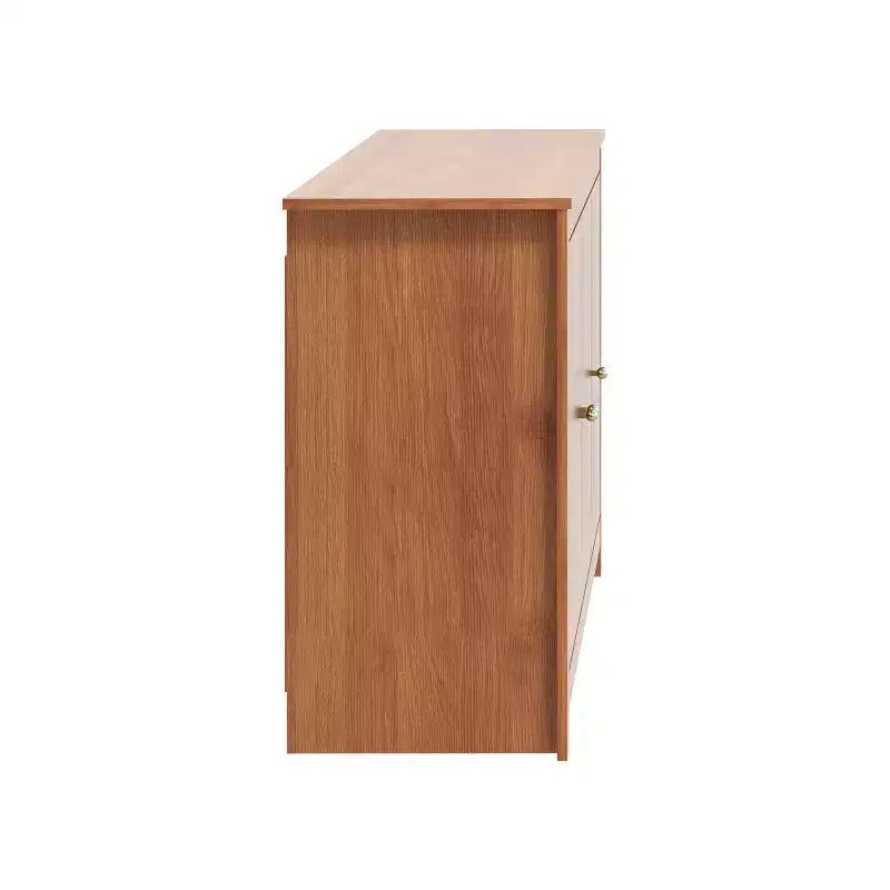 sideboard with chevron-pattern doors 44.3 W 15.8 D 30 H