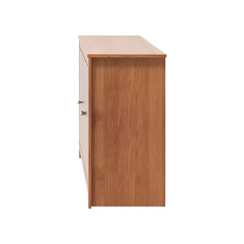 sideboard with chevron-pattern doors 44.3 W 15.8 D 30 H