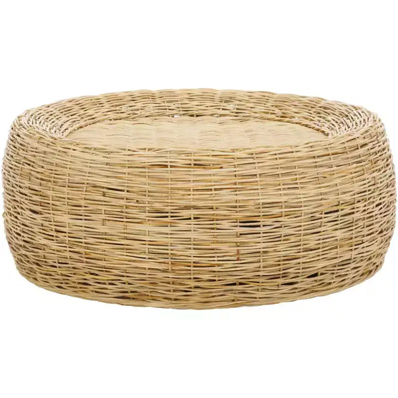 Mordekai Round Coffee Table - COF6514A - Natural - Safavieh