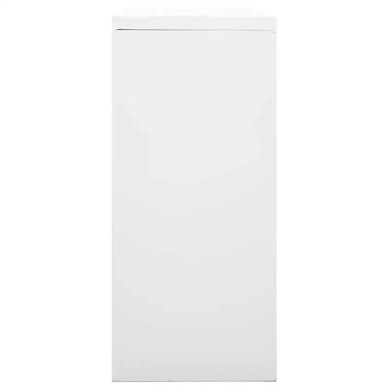 Sliding Door Cabinet White Steel Medium Sliding Door Cabinet