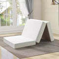 Dyonery 6 Tri-Fold Memory Foam Mattress with Washable Cover & Storage Bag, Foldable Floor Mattress for Guest Bed/Dorm/Camping/Murphy Bed