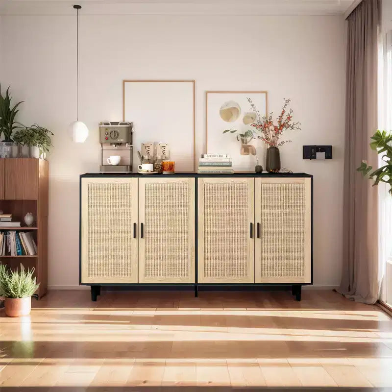 4 Tier Bookshelf, Modern Bookcase For CDs Books Movies, Asymmetrical Book Storage Organizer Space-Saving For Living Room Bedroom Office Kitchen