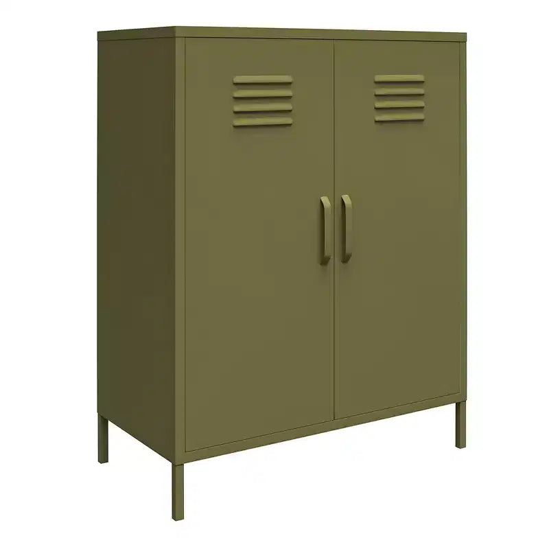 2 Door Metal Locker Storage Cabinet
