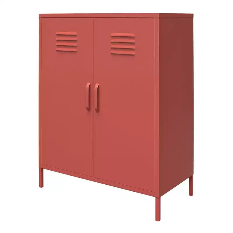 2 Door Metal Locker Storage Cabinet