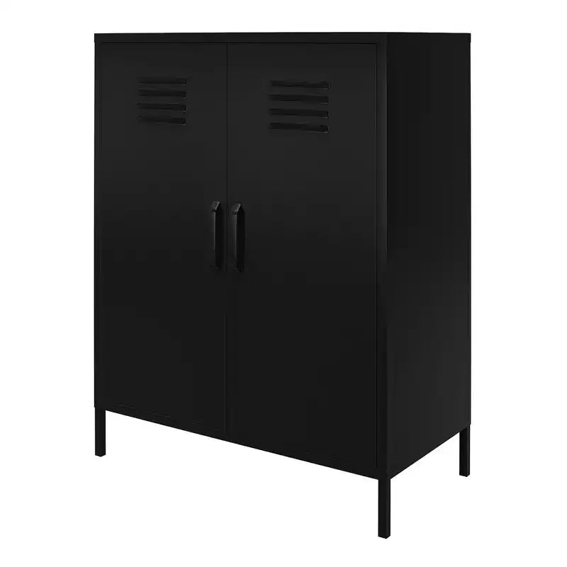 2 Door Metal Locker Storage Cabinet