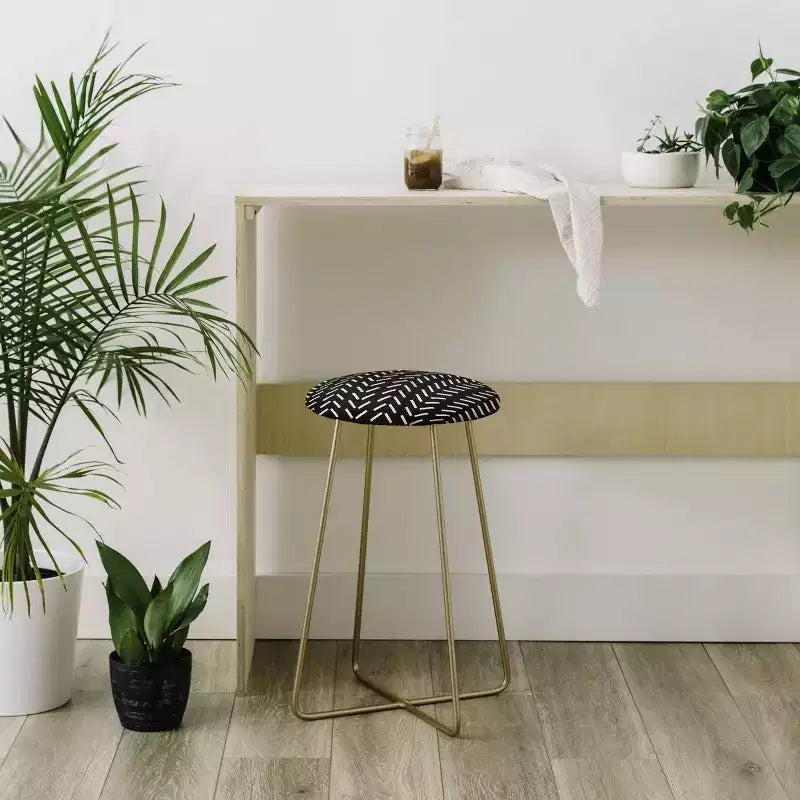 Herringbone Counter Height Barstool