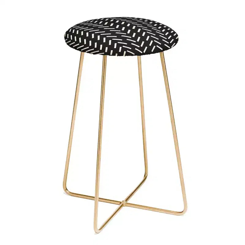 Herringbone Counter Height Barstool